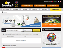 Tablet Screenshot of domaine.fr